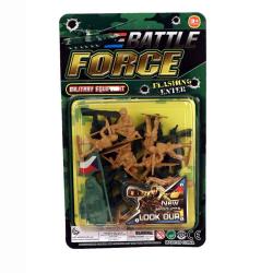 Sada vojáků na kartě set 21ks vojáčků