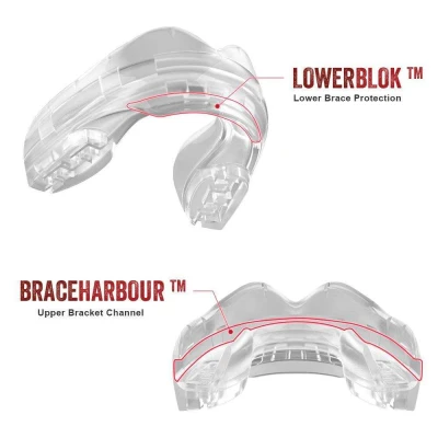 Safe Jawz Chránič zubů Ortho Series Solid Clear