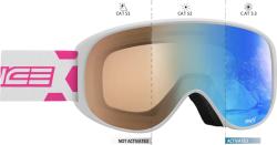 SALICE 100RWX unisex lyžiarske fotochromatické okuliare, White-Purple SALICE 100RWX unisex lyžiarske fotochromatické okuliare, White-Purple