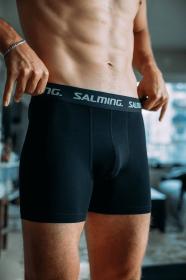 Salming 2-Pack Cotton Boxer Black
