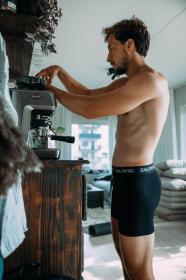 Salming 2-Pack Cotton Boxer Black