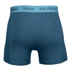 Salming 2-Pack Cotton Boxer Blue