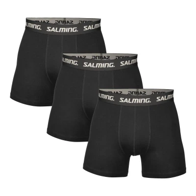 Salming 3-pack Cotton Boxer Black Salming 3-pack Cotton Boxer Black