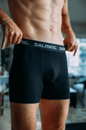 Salming 5-Pack Cotton Boxer Black