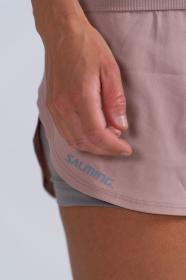 Salming Essential 2-in 1 Shorts Women DustyPink/Grey