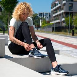 Salming Recoil Warrior Women Navy Blue dámská obuv