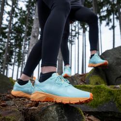 Salming Recoil Trail 2 modro/oranžové běžecké boty