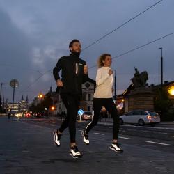 Salming Recoil Prime Men Black/White pánské běžecké boty