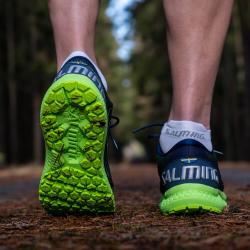 Salming Recoil Prime 2 černo/zelené běžecké boty