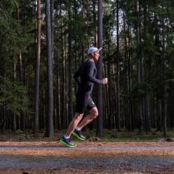 Salming Recoil Prime 2 černo/zelené běžecké boty