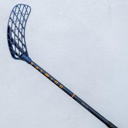 Salming Flow Midlite 29 Navy/Nectarine florbalka