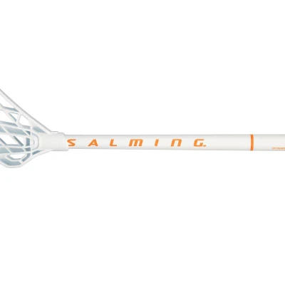 Salming Flow Midlite 32 JR White/Nectarine juniorská florbalka