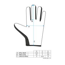 Salming Goalie Gloves E-Series Black brankařské rukavice