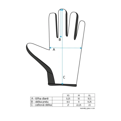 Salming Goalie Gloves E-Series Black brankařské rukavice