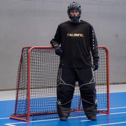 Salming Goalie Jersey React Black/White