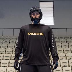 Salming Goalie Jersey React Black/White