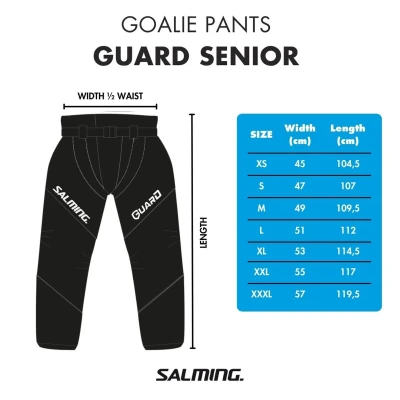 Salming Goalie Pants Guard Black/Silver + sleva 300,- na příslušenství