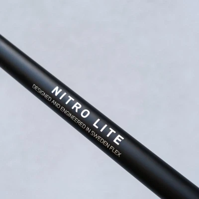 Salming Hawk Nitrolite 30 JR Black/Silver florbalka