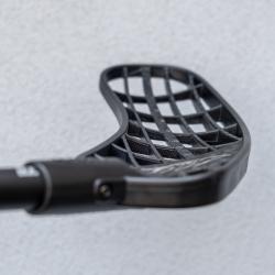 Salming Hawk Nitrolite 30 JR Black/Silver florbalka