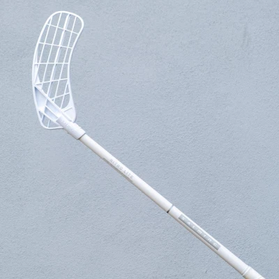 Salming Hawk Nitrolite 30 JR White/Silver florbalka