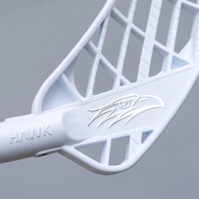 Salming Hawk Nitrolite 30 JR White/Silver florbalka