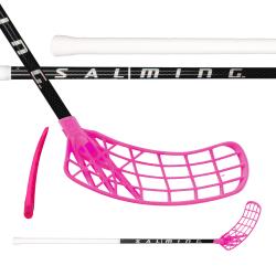 Salming Q-series Aero Trident 30 JR Black/Silver juniorská florbalka + 2 míčky zdarma