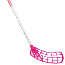 Salming Q-series Aero Trident 30 JR White/Silver juniorská florbalka + 2 míčky zdarma