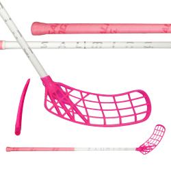 Salming Q-series Aero Trident 30 JR White/Silver juniorská florbalka + 2 míčky zdarma