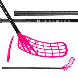 Salming Q-series Carbon Pro 2.0 RD Oval Trident 27 Black/Silver florbalka + sleva 400,- na příslušenství