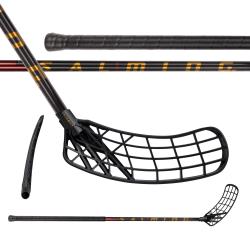 Salming Q-series Carbon Swift Trident 27 Black/Red florbalka Salming Q-series Carbon Swift Trident 27 Black/Red florbalka