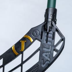 Salming Quest1 Novalite 29 Black/Green florbalka