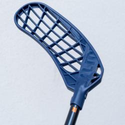 Salming Quest2 Mid Midlite 35 JR Navy/Nectarine florbalka