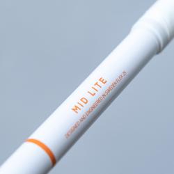 Salming Quest2 Mid Midlite 35 JR White/Nectarine florbalka