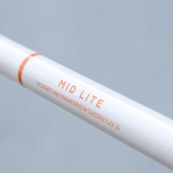 Salming Quest2 Mid Midlite 35 JR White/Nectarine florbalka