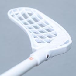 Salming Quest2 Mid Midlite 35 JR White/Nectarine florbalka