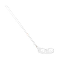 Salming Quest2 Mid Midlite 35 JR White/Nectarine florbalka