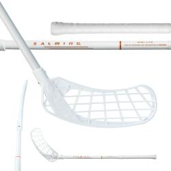 Salming Quest2 Mid Minilite 35 White/Nectarine dětská florbalka