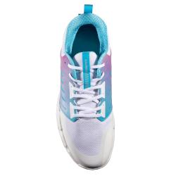 Salming Recoil Strike 2 white/cyan pánské sálovky