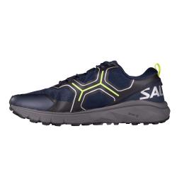 Salming Recoil Trail Men DressBlue/LimePunch/White trailová obuv