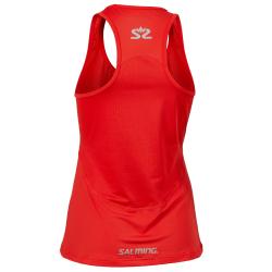 Salming Laser Tank Women Poppy Red Melange