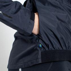 Salming Sarek Jacket Women Dark Grey dámská běžecká bunda