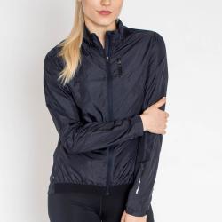 Salming Sarek Jacket Women Dark Grey dámská běžecká bunda
