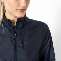 Salming Sarek Jacket Women Dark Grey dámská běžecká bunda