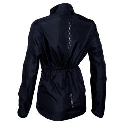 Salming Sarek Jacket Women Dark Grey dámská běžecká bunda
