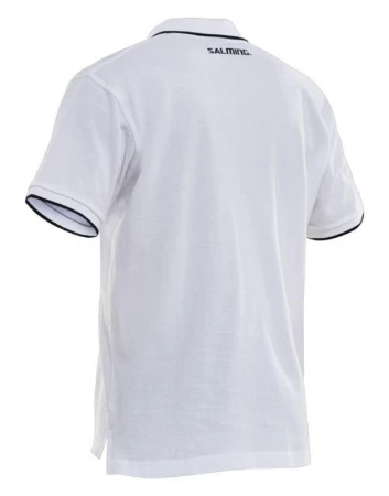 Salming Team Polo Men White POUZE S (VÝPRODEJ)