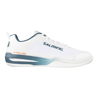 Salming Viper Pro Men White / Blue sálové boty