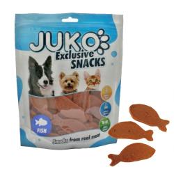 Salmon in Fish Shape JUKO Snacks 250 g Salmon in Fish Shape JUKO Snacks 250 g