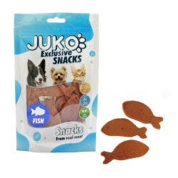 Salmon in Fish Shape JUKO Snacks 70 g Salmon in Fish Shape JUKO Snacks 70 g