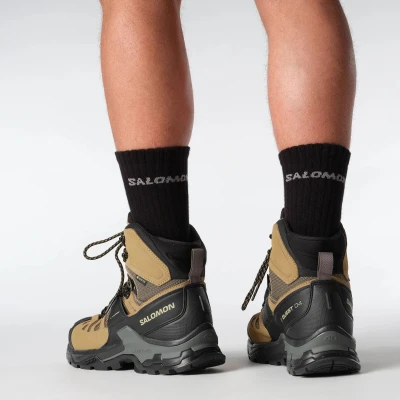 Salomon Quest 4 GTX M kelp/black/castlerock pánské turistické boty