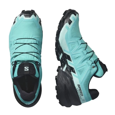 Salomon Speedcross 6 GTX W blue curacao/black/iced aqua dámské trailové boty